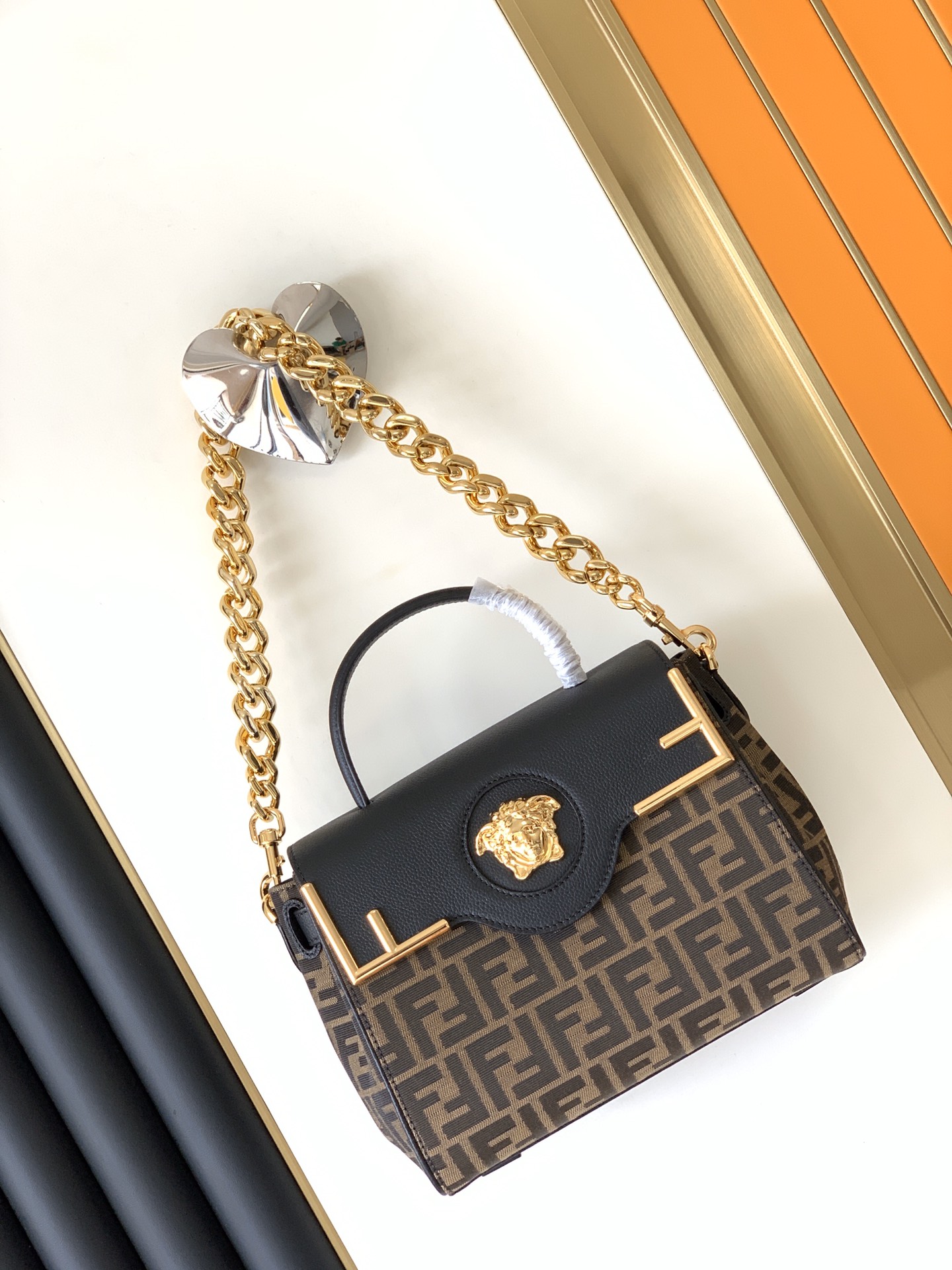 フェンディバッグ FENDI X Versace2022新作トートバッグ