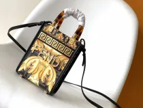 フェンディバッグ FENDI×Versace2022新作 ミニサンシャインショッパー ハンドバッグ