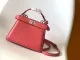 フェンディバッグ FENDI2022新作 Iconic Peekaboo ISeeU ミニ ハンドバッグ