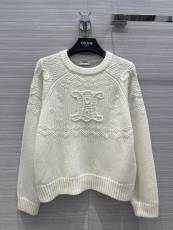 セリーヌ服 CELINE2022初秋の新作 凱旋門手編みカシミヤセーター