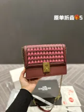 コーチバッグ COACH2022新作ハットンチェーンショルダーバッグ