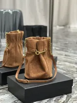 サンローランバッグYves Saint Laurent 2022年新作 フックバックル バケットバッグ