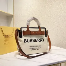 バーバリーバッグBURBERRY 2022新作 キャンバストート ショッピングバッグ マミーバッグ
