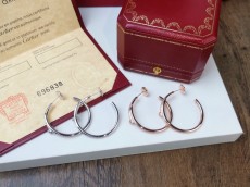カルティエピアスCARTIER 2022年新作 半円 総穴あけ 釘耳