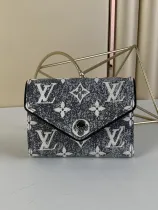 ルイヴィトン財布LOUIS VUITTON 2023新作 m81859 グラム ジャカード デニム 財布