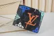 ルイヴィトン財布LOUIS VUITTON 2023新作 M81847 シルクスクリーン 黒 財布