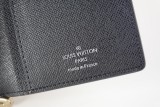 ルイヴィトン財布LOUIS VUITTON 2023新作 M81846 シルクスクリーン 黒 財布