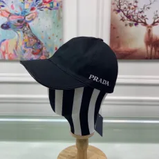 プラダ帽子PRADA 2023新作 ロゴ刺繍 ベースボールキャップ