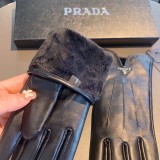 プラダ手袋PRADA 2023新作 タッチスクリーン オープニング シープスキン グローブ