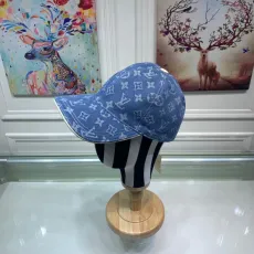 ルイヴィトン帽子LOUIS VUITTON 2023新作 ベースボールキャップ デニムジャカード