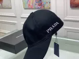 プラダ帽子PRADA 2023新作 ロゴ刺繍 ベースボールキャップ