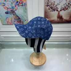 ルイヴィトン帽子LOUIS VUITTON 2023新作 ベースボールキャップ デニムジャカード