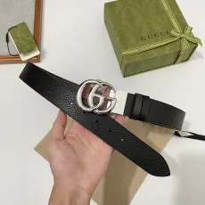 グッチベルトGUCCI 2023新作 627055CAO2T ブラック コーヒー 両面ベルト