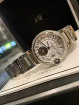 カルティエ時計CARTIER 2023年新作 ブルーバルーン トゥールビヨン 自動巻き メカニカル レディース 腕時計