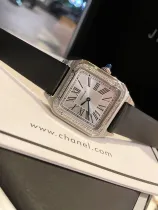 カルティエ時計CARTIER 2023新作 サントス 極薄 デュモン レディース 腕時計