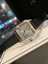 カルティエ時計CARTIER 2023新作 サントス 極薄 デュモン レディース 腕時計