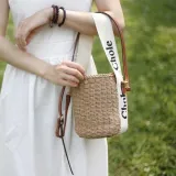 クロエバッグCHLOE 2023新作 ストローバッグ
