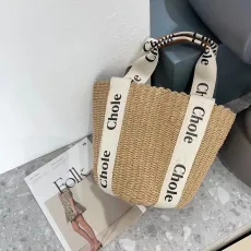 クロエバッグCHLOE 2023新作 ストローバッグ
