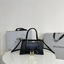 バレンシアガバッグBALENCIAGA 2023新作 砂時計バッグ 型押しゴールドバックル