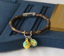 ルイヴィトンブレスレットLOUIS VUITTON 2023新作 老眼 レザー ブレスレット
