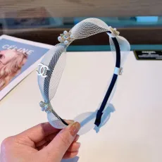 シャネルカチューシャCHANEL 2023新作 ホローレース カチューシャ