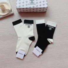 シャネル靴下CHANEL 2023 新作ホットスタンプ ソックス