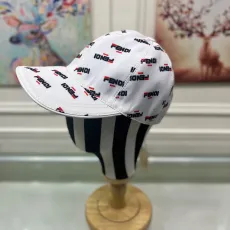 フェンディ帽子FENDI 2023 新作プリントベースボールキャップ