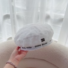 ミュウミュウ帽子Miu Miu 2023年新作 ベレー帽