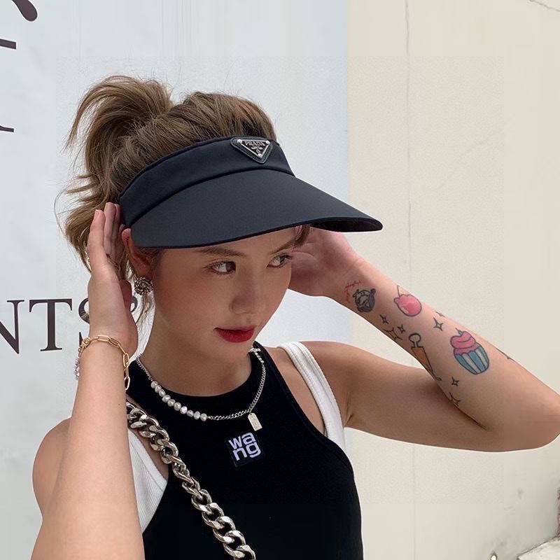 プラダ帽子PRADA 2023新作 空サンハット