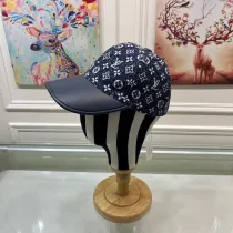 ルイヴィトン帽子LOUIS VUITTON 2023新作 レザーステッチ ベースボールキャップ