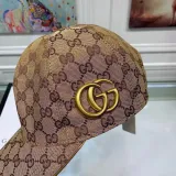 グッチ帽子GUCCI 2023年新作メタルダブルGベースボールキャップ