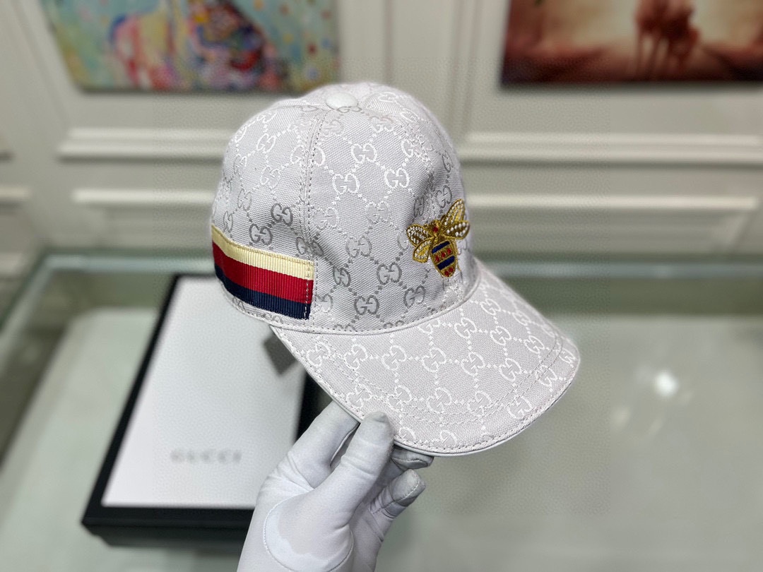 グッチ帽子GUCCI 2023年新作 白ずきん