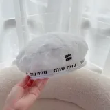 ミュウミュウ帽子Miu Miu 2023年新作 ベレー帽
