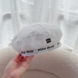 ミュウミュウ帽子Miu Miu 2023年新作 ベレー帽