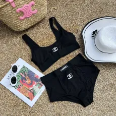 シャネル水着CHANEL 2023新作 スプリット水着