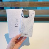 ディオールiPhoneケースDIOR 2023新作 半透明マーブルオールインクルーシブケータイケース