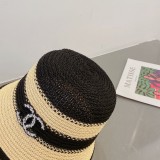 シャネル帽子CHANEL 2023年新作配色バケットハット
