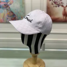 グッチ帽子GUCCI 2023新作 ワードアート刺繍 ベースボールキャップ