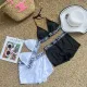シャネル水着CHANEL 2023新作 スプリット水着