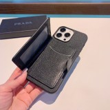 プラダiPhoneケースPRADA 2023新作 2-in-1 レザーオールインクルーシブ 携帯ケース