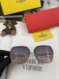 フェンディサングラスFENDI 2023新作 スクエアフレーム サングラス