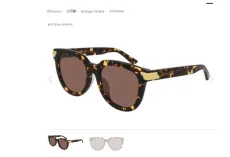 ボッテガヴェネタサングラスBOTTEGA VENETA 2023 新作 アイウェア