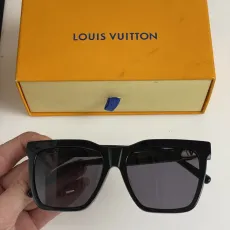 ルイヴィトンサングラスLOUIS VUITTON 2023新作 レディース 花飾り ファッション グラデーション スクエアフレーム サングラス