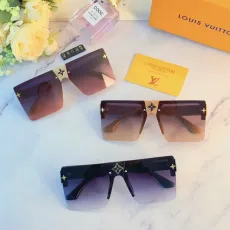 ルイヴィトンサングラスLOUIS VUITTON 2023新作 ワンピース スクエアフレーム メガネ メンズ