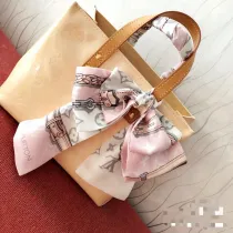 ルイヴィトンマフラーLOUIS VUITTON 2023新作 ダブルレイヤーカチューシャ