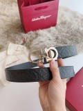 フェラガモベルトFerragamo 2023年新作 ツリーケーキ レザーベルト