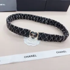 シャネルベルトCHANEL 2023年新作 シープスキン エラスティックベルト