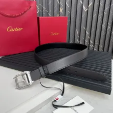 カルティエベルトCARTIER 2023新作 パラジウムプレート ピンバックルベルト