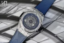 ウブロ時計HUBLOT 2023年新作 タトゥーフルダイヤ ウォッチ