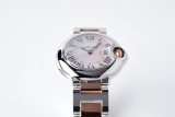 カルティエ時計CARTIER 2023年新作 ブルーバルーン W6920084 クオーツ レディース 腕時計